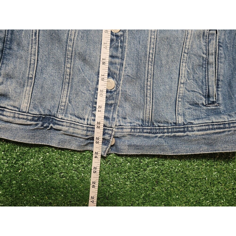 J.Crew Re-Imagined Eco-Friendly Denim Jacket – Blue – Women’s M - Picture 7 of 15